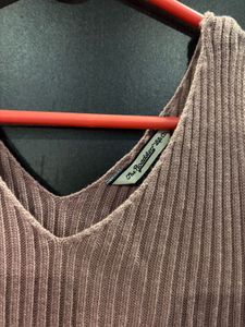 Ribbed Halter Neck Mini Dress💗(not wore once)
