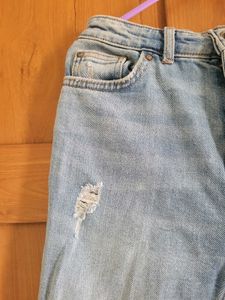Flared Denim Jeans