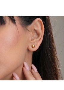 Gold Ball Stud Earrings from palmonas