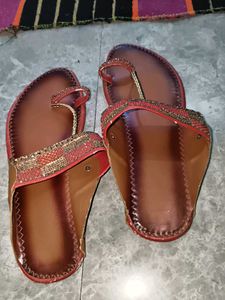 Embellished Ethnic Flats