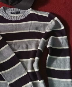 Cozy vintage striped Knit Sweater🧸