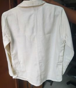 Cream Linen Tunic