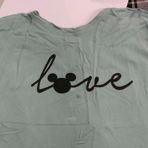 Cute Mickey Love T-Shirt Set of 2