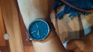 Titan Women's Watch with Leather Strap