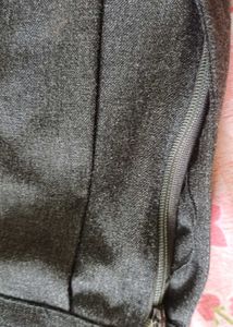 Dark Grey Pleated Skirt