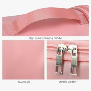 Pink Wash Bag Cosmetic Organizer