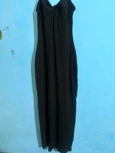 Classic Black Spaghetti Strap Dress