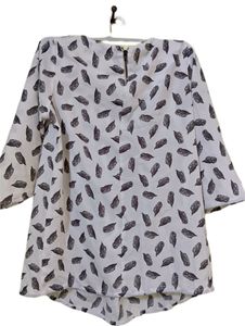 Owl Print Tunic Top Or Kurti