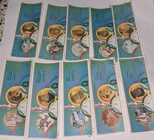 Munich1972 Olympic Stamps (Set of 10)