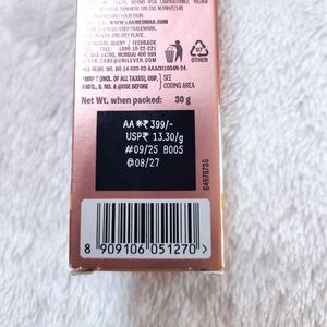 Lakme 9 to 5 CC Cream Beige with 3% Niacinamide Co