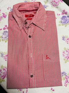 Red & White Stripes Shirt