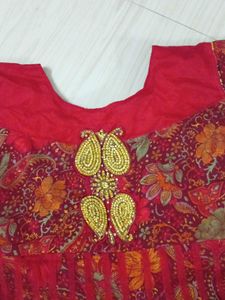 Beautiful Red Ethnic Gown