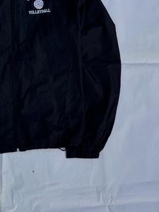 Navy Blue Volleyball Hooded Jacket