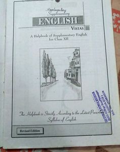 Class 12 Vistas English Helpbook NCERT
