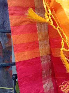 Chanderi Cotton Saree (New)