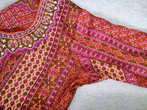 Silk Kurta With Embellishments
