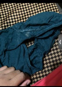 Teal Cotton Briefs