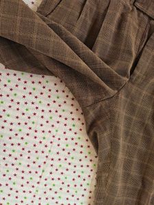 Men's Plaid pant for gents totally new