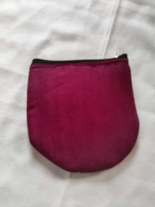 Embroidered Coin Pouch
