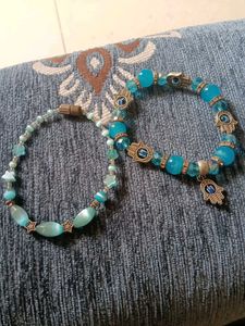 Bohemian Beaded Charm 6  Bracelets Set