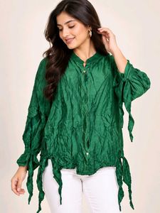 Elegant Emerald Green Crushed