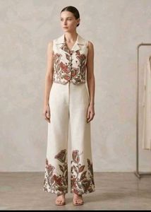 Boho Chic Floral Print Co-ord Set