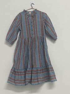 Striped Midi Dress
