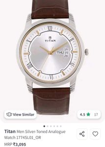 Titan Watch Karishma 1774SL01 Classic Silver