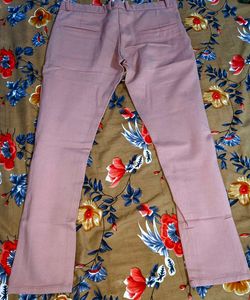 men's Pink Trousers