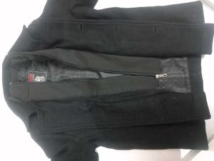 Black Double-Breasted Peacoat 5,6 years children