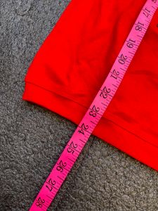 Mickey Mouse Red Graphic Sweatshirt