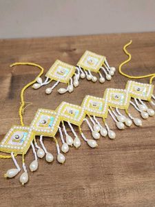 Exquisite Beaded Choker & Earring Set