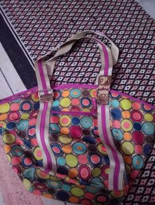 Lily Bloom Colorful Patterned Bag