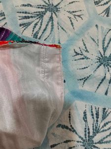 Beautifull Lavender Shirt Crop Top