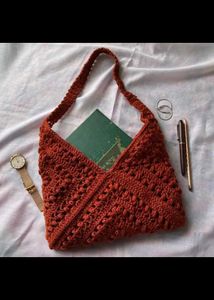 Handmade Crochet Shoulder Bag