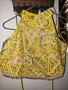 Bright Yellow Ethnic plazoo
