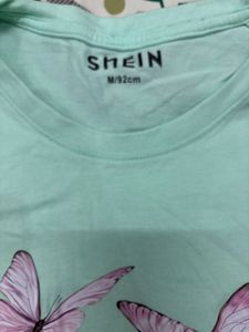 Cute Butterfly &amp; Flower Graphic Tee