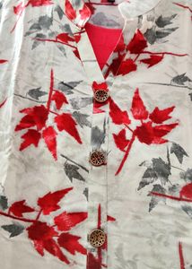 Umbrella Cut Kurta With Jacket