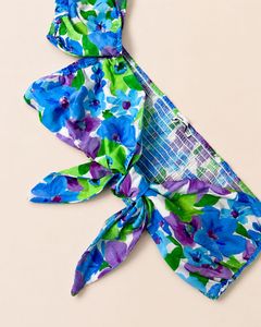 Bluebell Floral Wrap Top