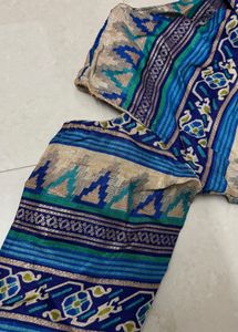 Bohemian Print Saree