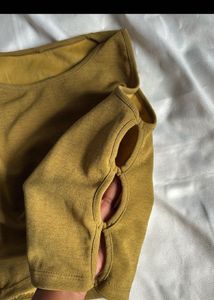 Olive Green Sleeveless Tank Top