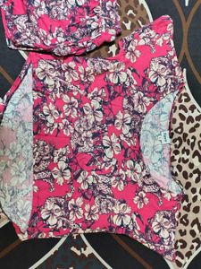Cute Floral Print short Set