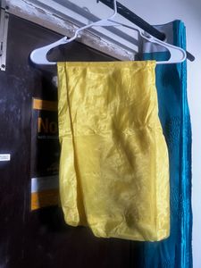 Yellow Embroidered Salwar Kameez