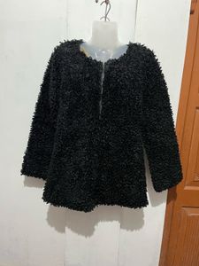 Black Fuzzy Jacket