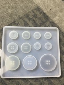 Button Mould Silicon Jewellery Making For ResinArt