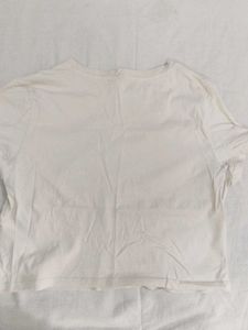 Graphic Print Cropped T-Shirt