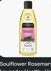 🪻Soulflower Rosemary Lavender Hair Oil💇🏻‍♀️