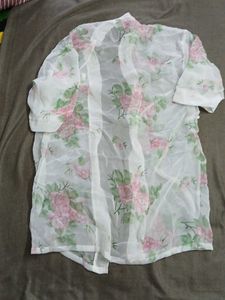 Floral Sheer Shrug