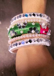 Handmade Designer Bangles Set