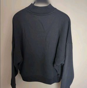 Black Oversized Sweatshirt